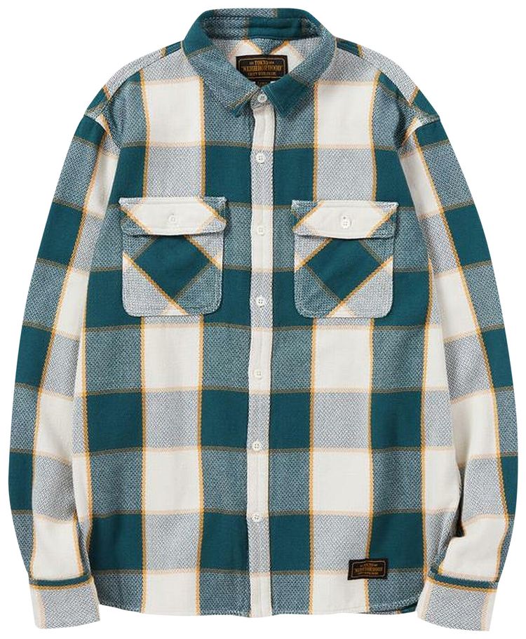 Neighborhood Cabella Button Up Green