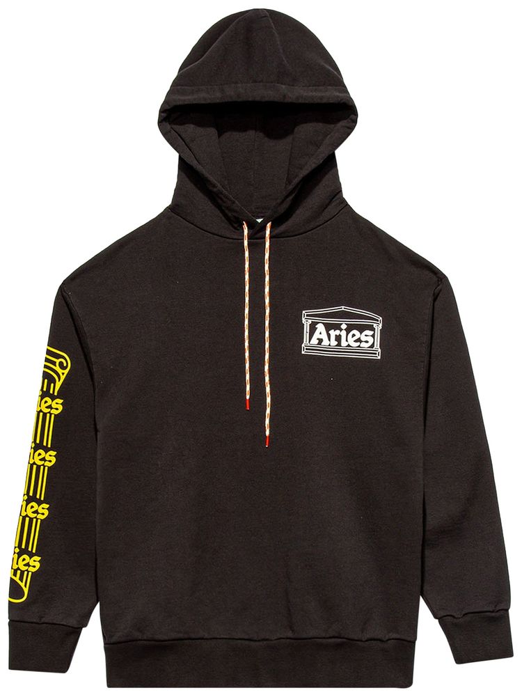 Aries Temple Hoodie Black