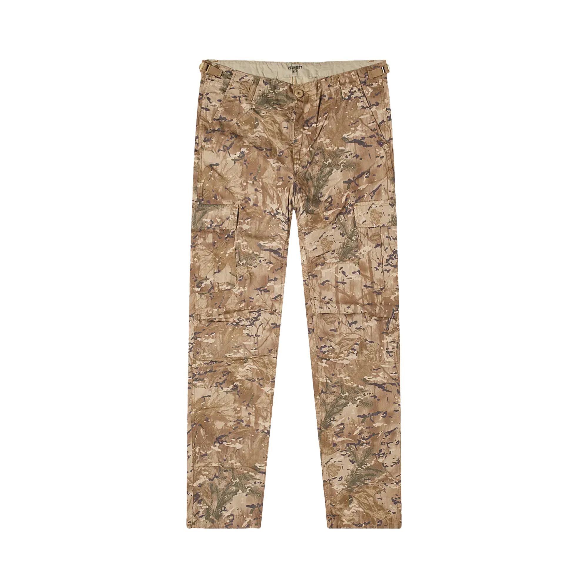 Buy Carhartt WIP Aviation Pants Camo Combi I009578 0BW02 CAMO GOAT
