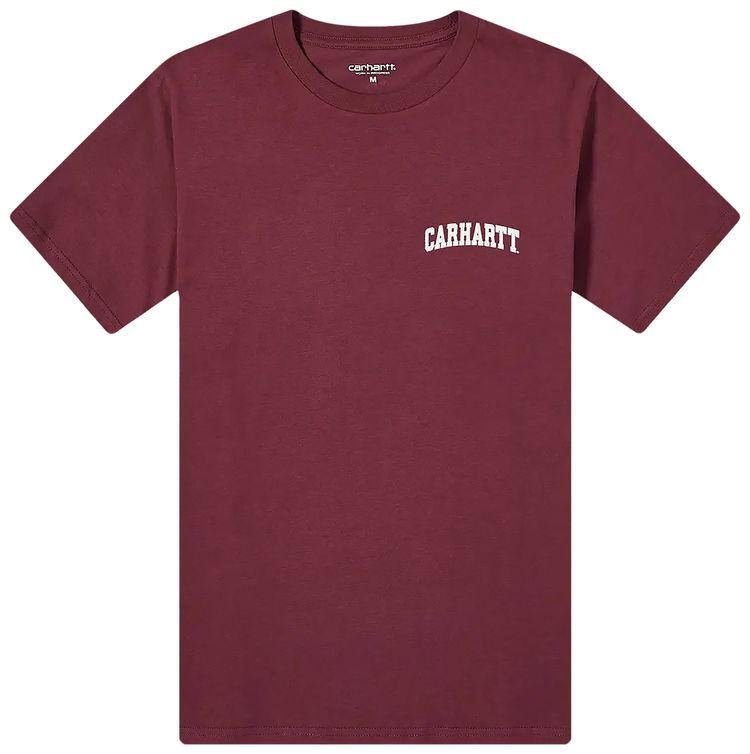 Carhartt WIP University Script T Shirt Shiraz