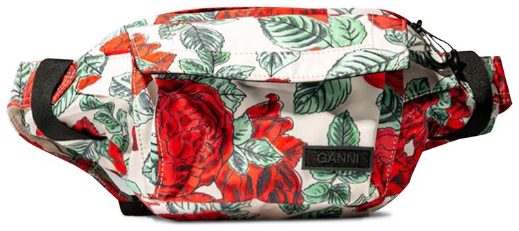 GANNI Recycled Tech Fanny Brazilian Sand