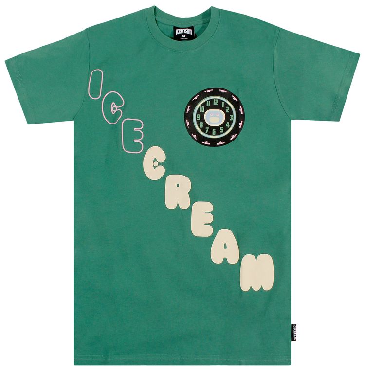 Icecream Vanilla Tee Pine Green
