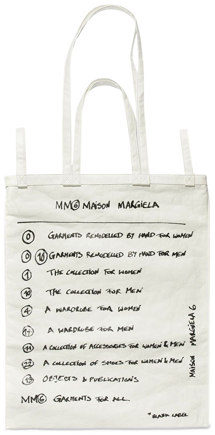 MM6 Maison Margiela Berlin Bag White