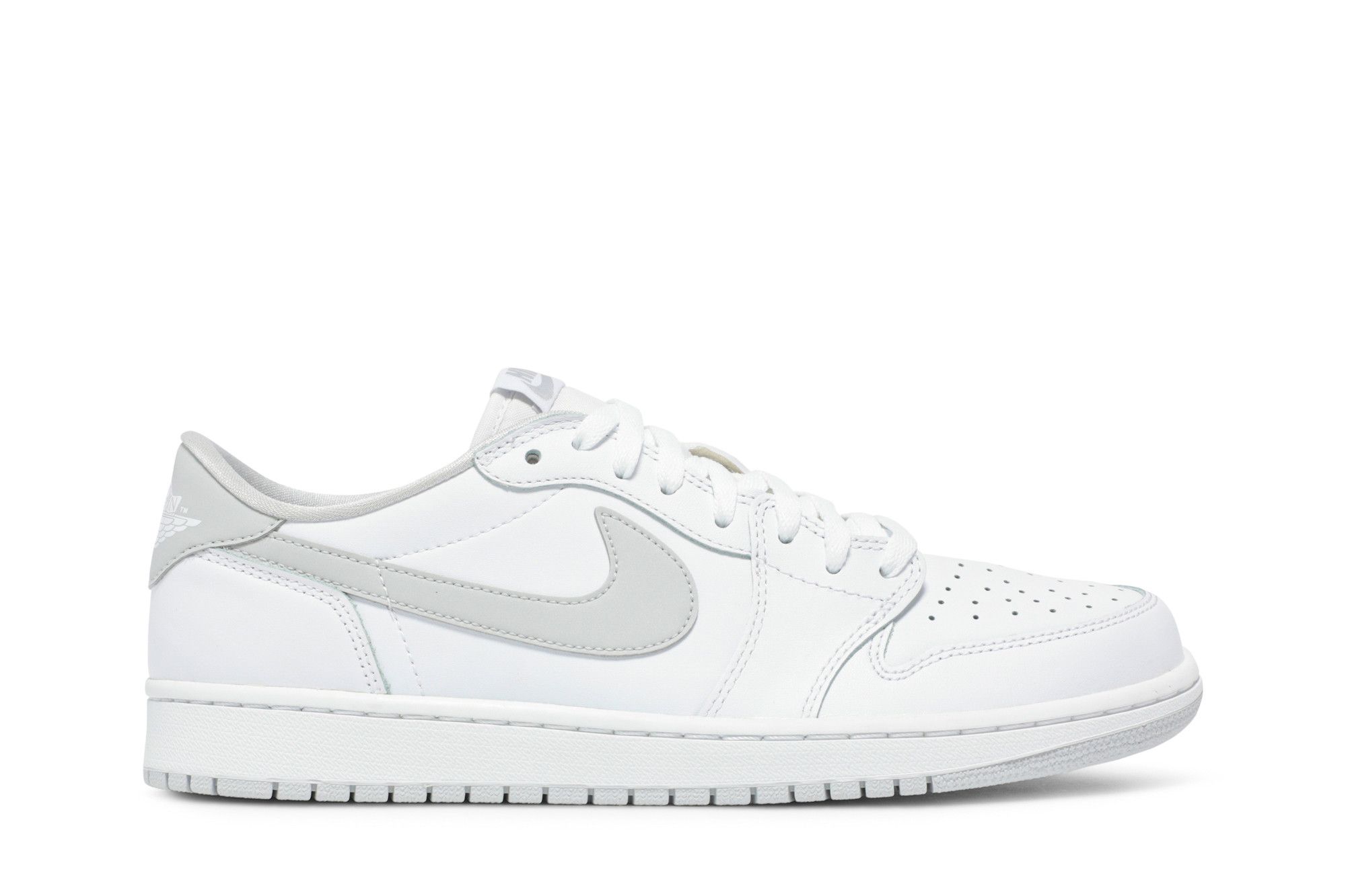 Buy Air Jordan 1 Retro Low OG 'White Neutral Grey' - 705329