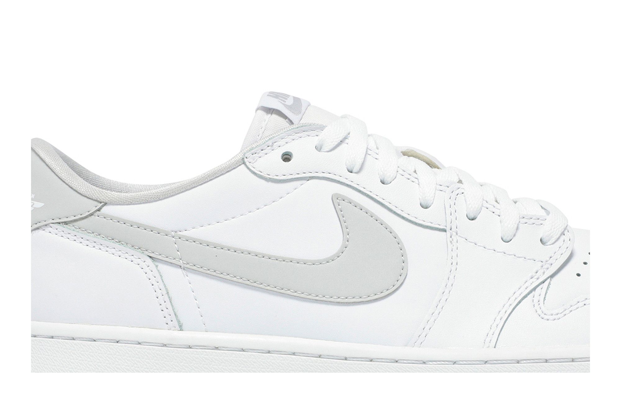 Buy Air Jordan 1 Retro Low OG 'White Neutral Grey' - 705329