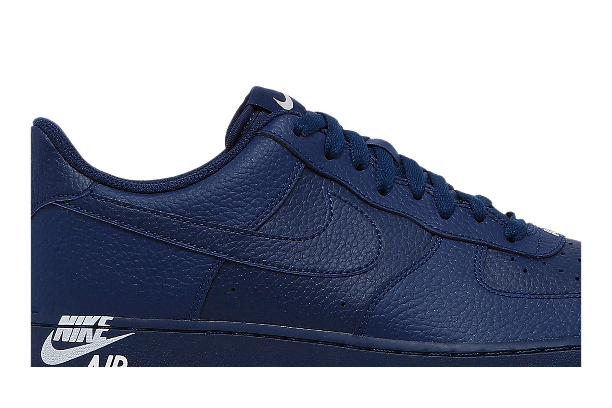 Nike air force 1 7 leather emblem sale
