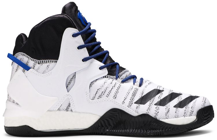 D Rose 7 Primeknit White Blue