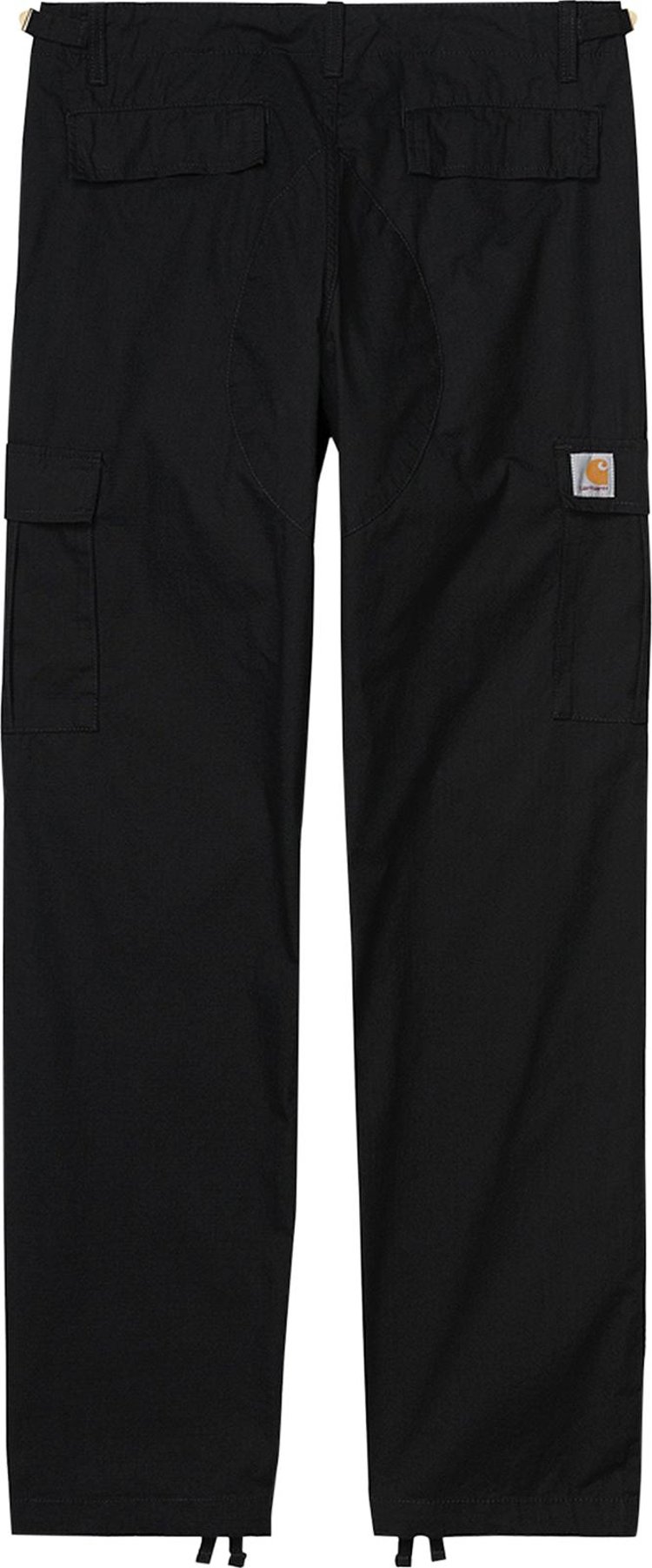 Carhartt WIP Aviation Pant Black Rinsed