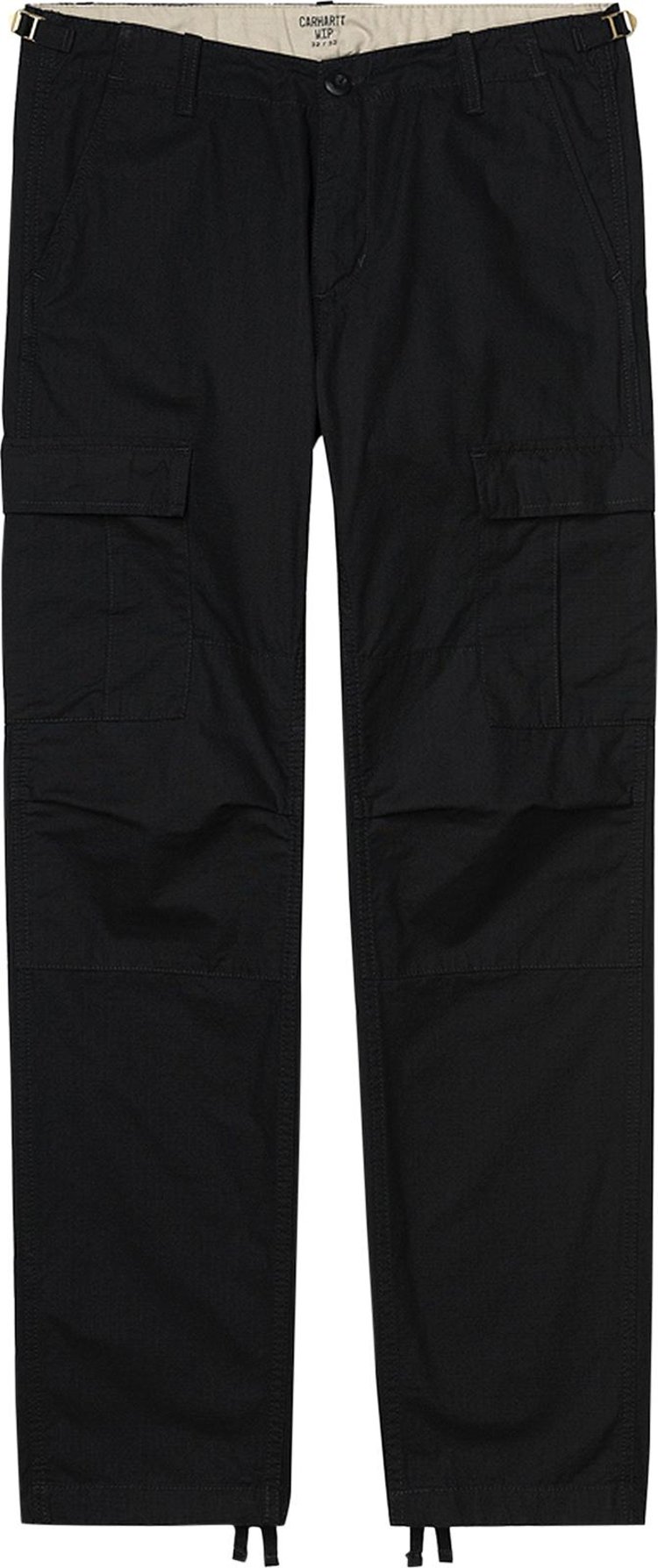 Carhartt WIP Aviation Pant Black Rinsed