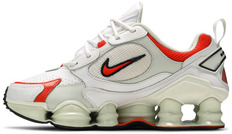 Wmns Shox Nova White Team Orange