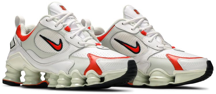 Wmns Shox Nova White Team Orange