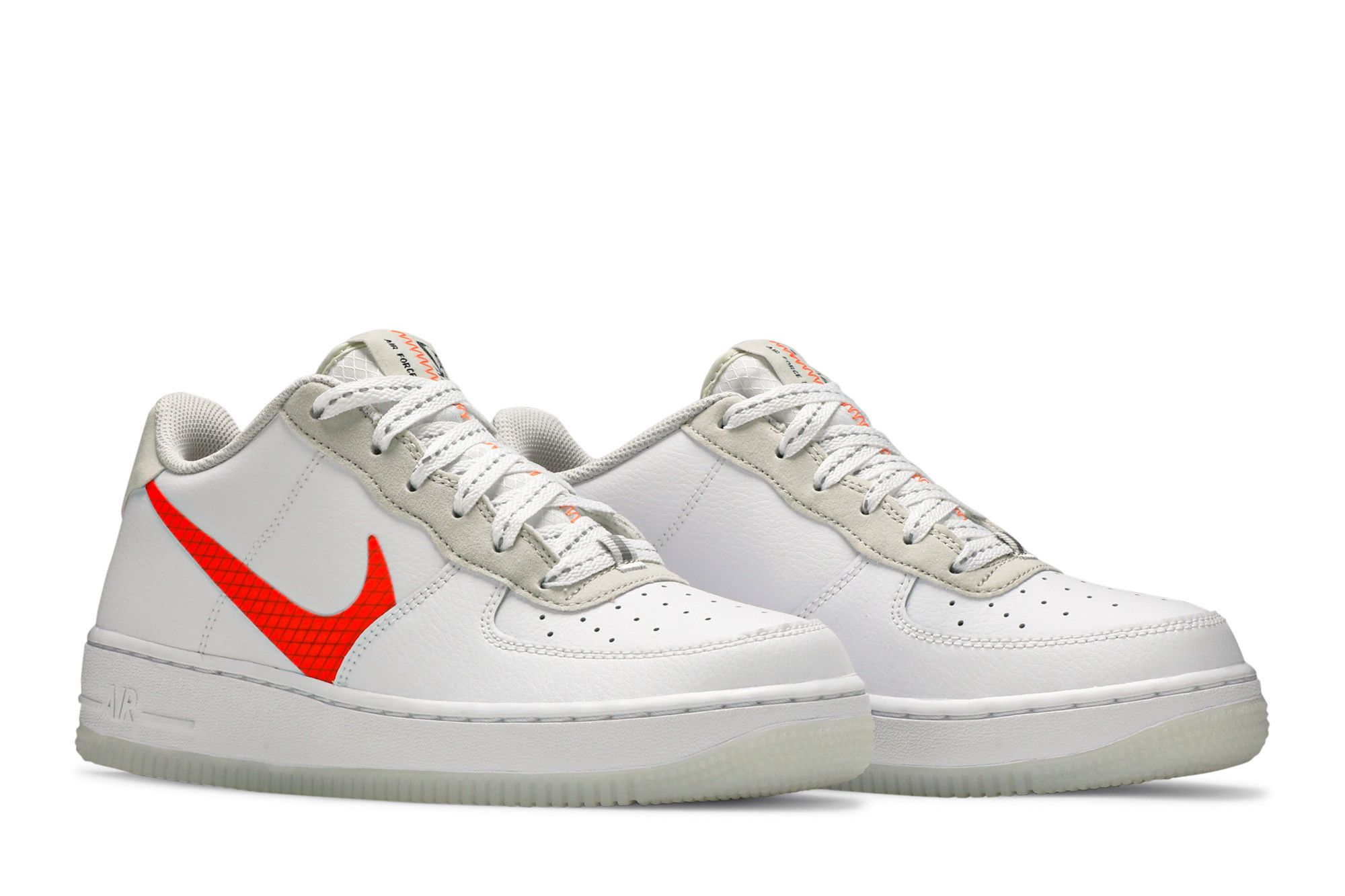 Air force 1 white total orange clearance