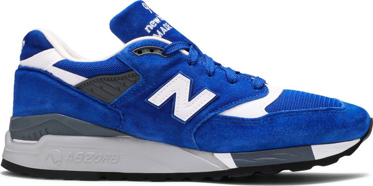 998 Made in USA Suede Pack   Royal Blue