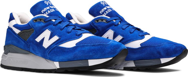 998 Made in USA Suede Pack   Royal Blue