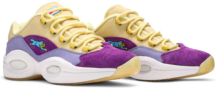 Reebok BBC Ice Cream x Question Low Yellow Lilac Glow
