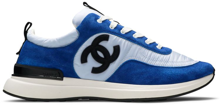 Chanel Suede Calfskin Sneaker Blue