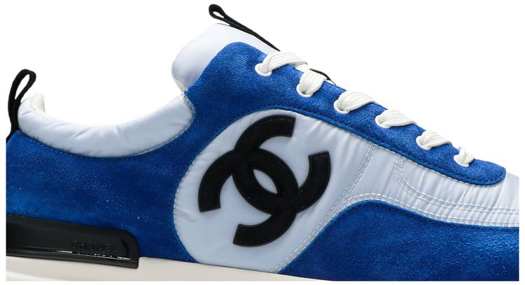 Chanel Suede Calfskin Sneaker Blue