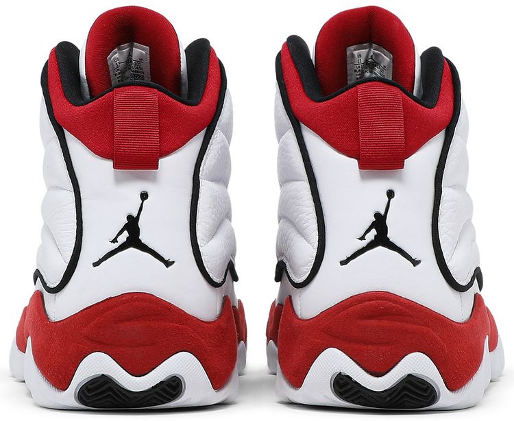Air Jordan Pro Strong White Gym Red