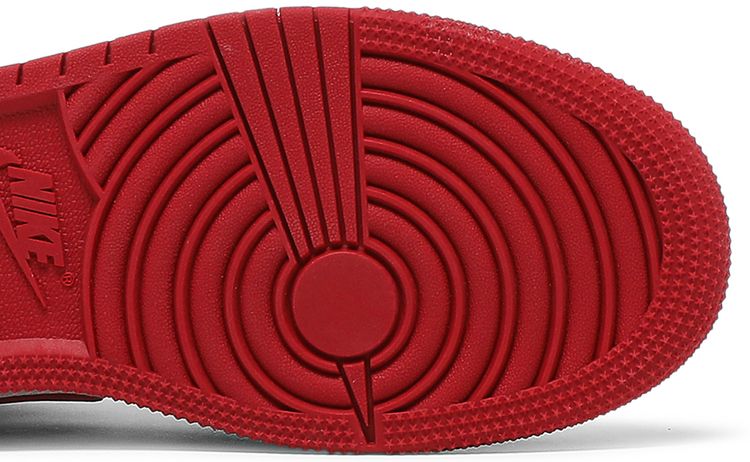 Air Jordan 1 Mid GS Black Gym Red