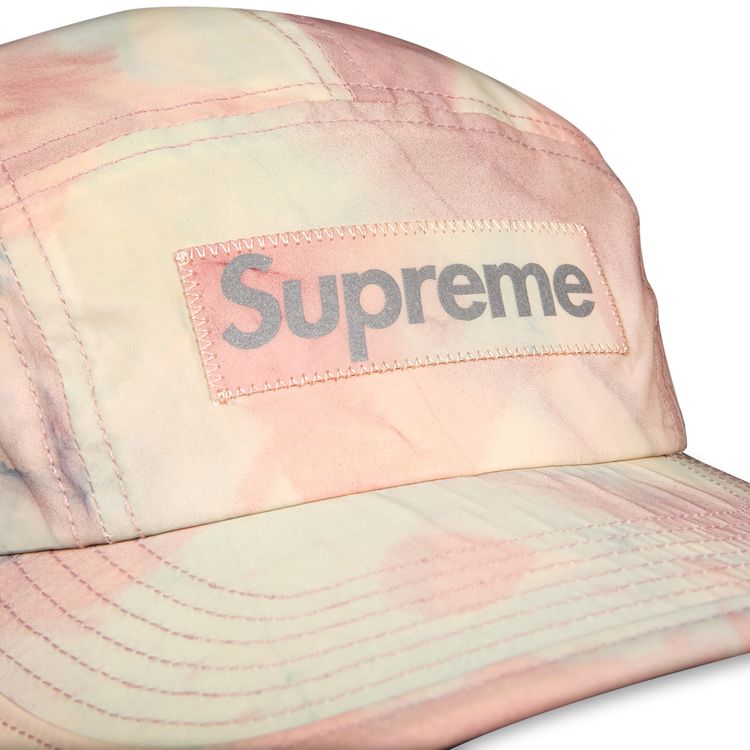 Supreme Reflective Dyed Camp Cap Magenta