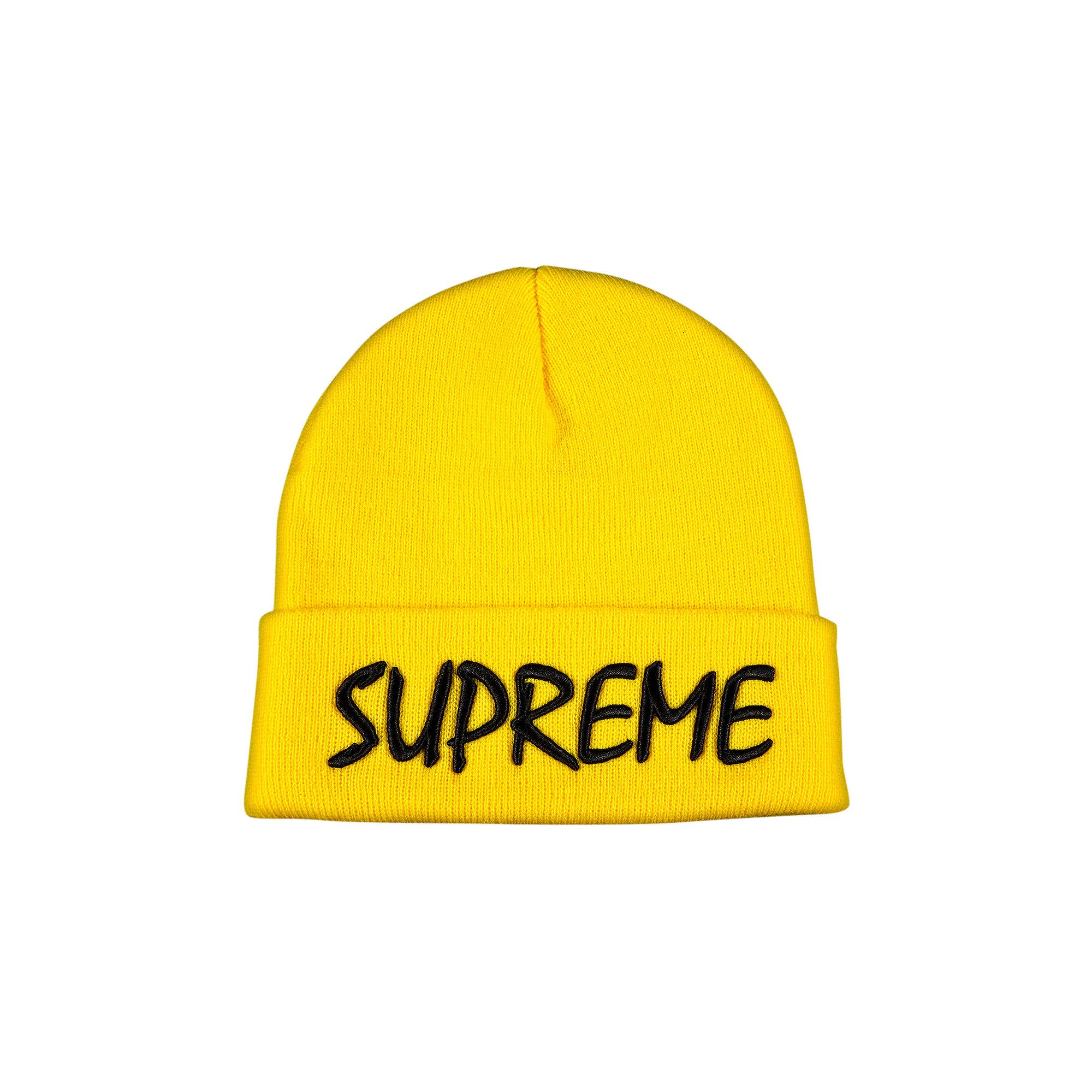 Buy Supreme FTP Beanie 'Yellow' - SS21BN22 YELLOW | GOAT