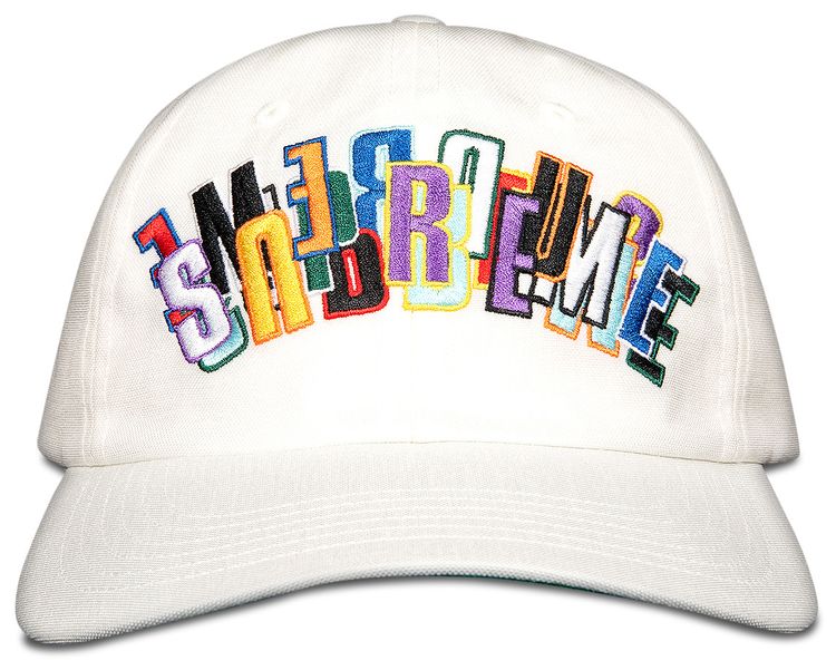 Supreme Stacked Cordura 6 Panel White