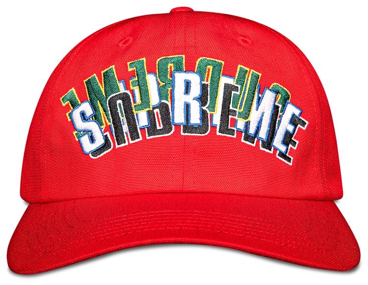 Supreme Stacked Cordura 6 Panel Red
