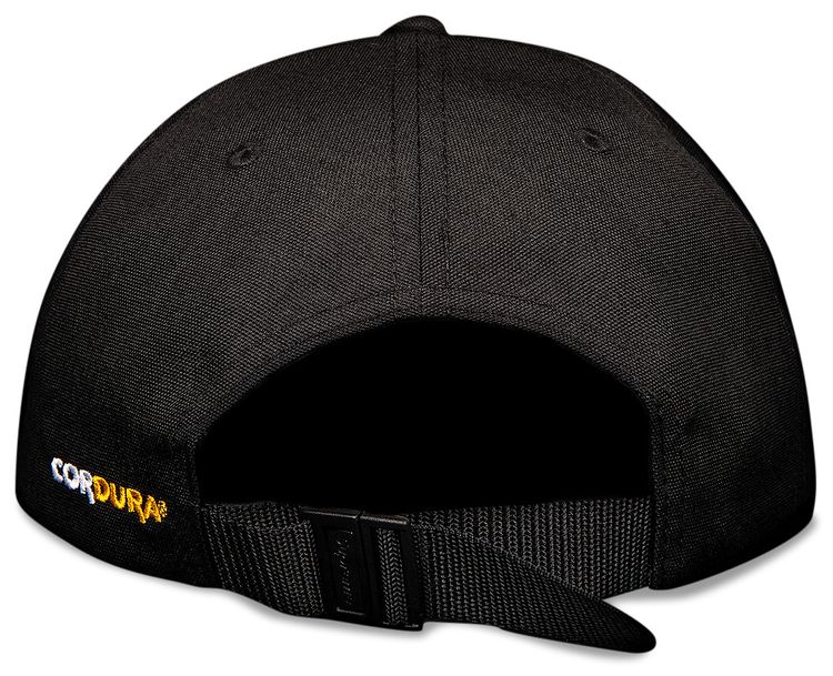 Supreme Stacked Cordura 6 Panel Black