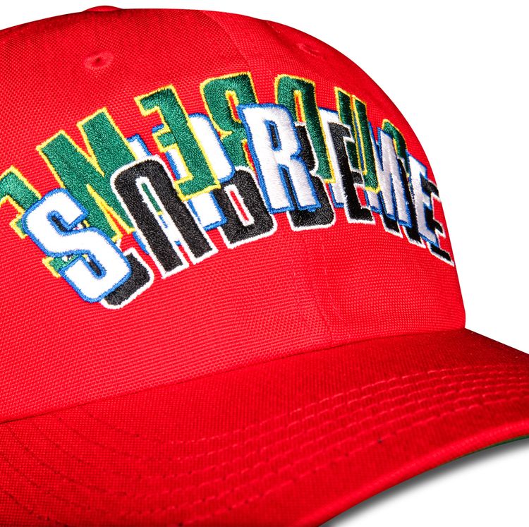 Supreme Stacked Cordura 6 Panel Red