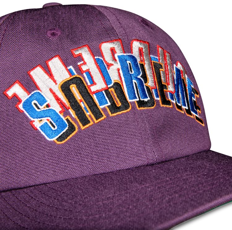 Supreme Stacked Cordura 6 Panel Purple