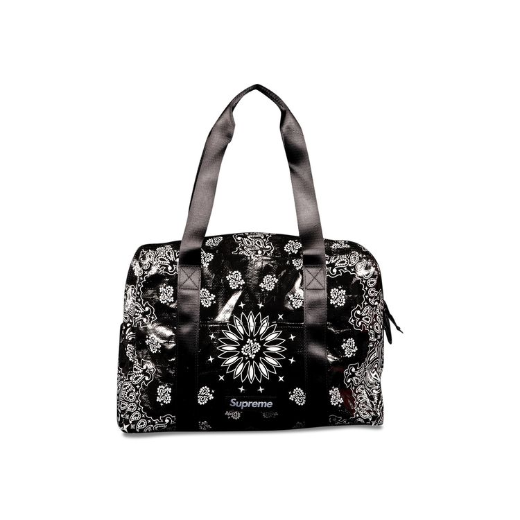 Buy Supreme Bandana Tarp Small Duffle Bag 