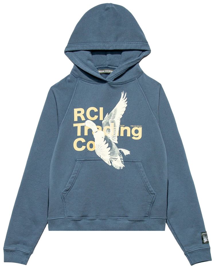Reese Cooper RCI Duck Print Hoodie Slate