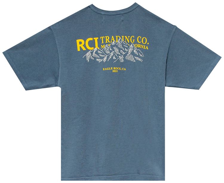 Reese Cooper Mountain Logo Tee Slate