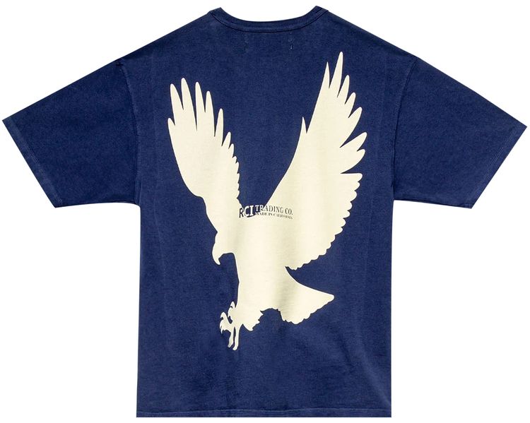 Reese Cooper Eagle Feather Tee Midnight Blue
