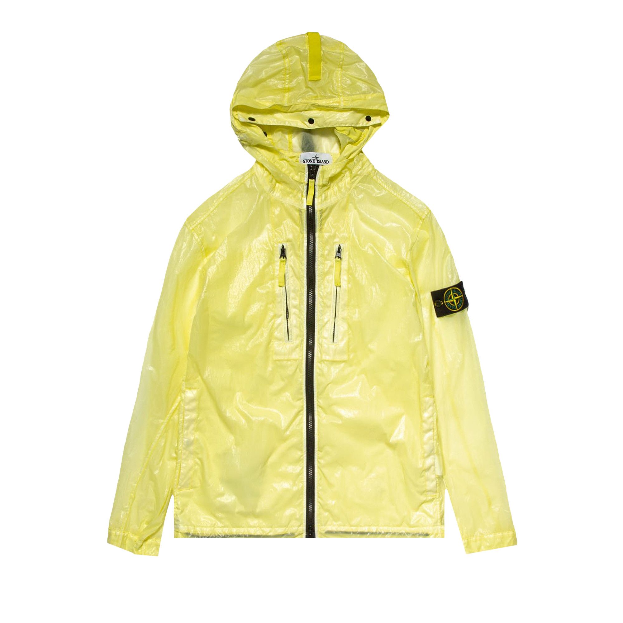 Buy Stone Island Packable Hooded Field Jacket 'Lemon' - 741543034