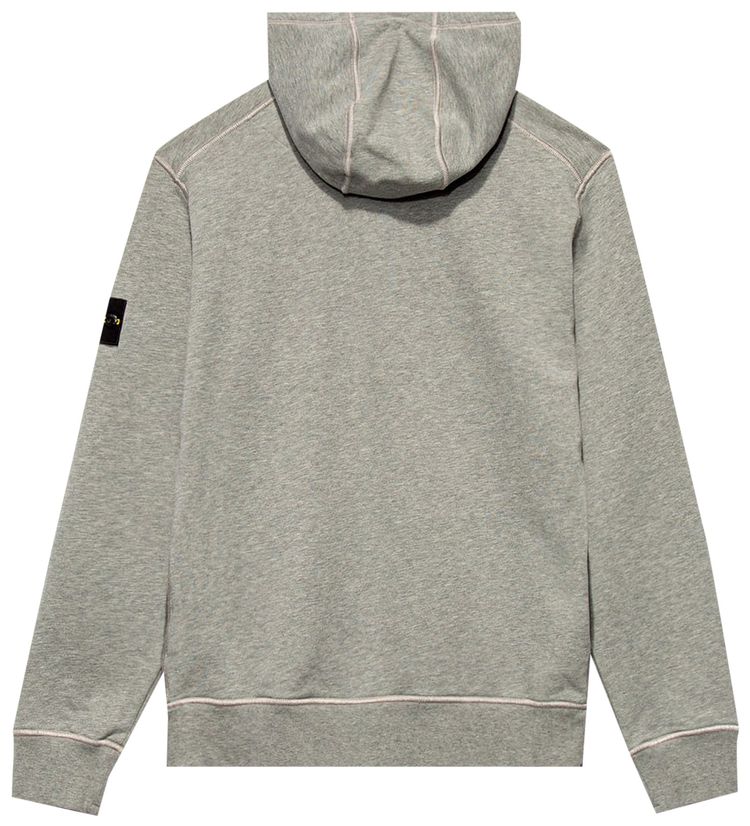 Stone Island Hooded Sweatshirt Melange Grey