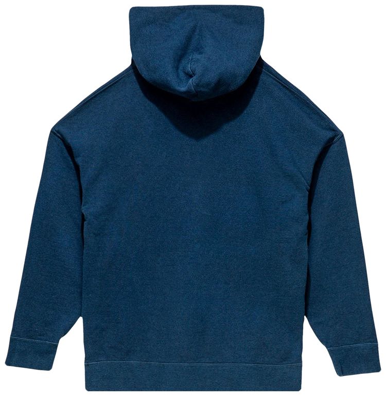 Visvim Natural Dye Jumbo Pullover Hoodie Dark Indigo