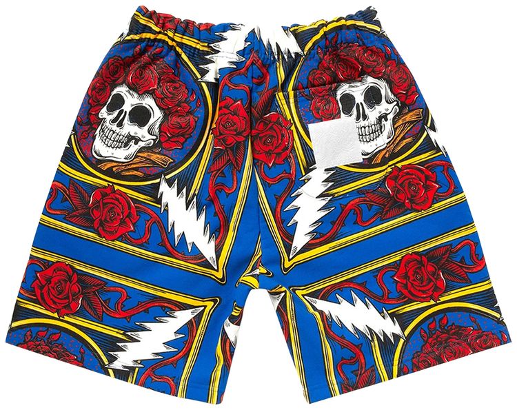 Chinatown Market Border Bandana Shorts Multicolor