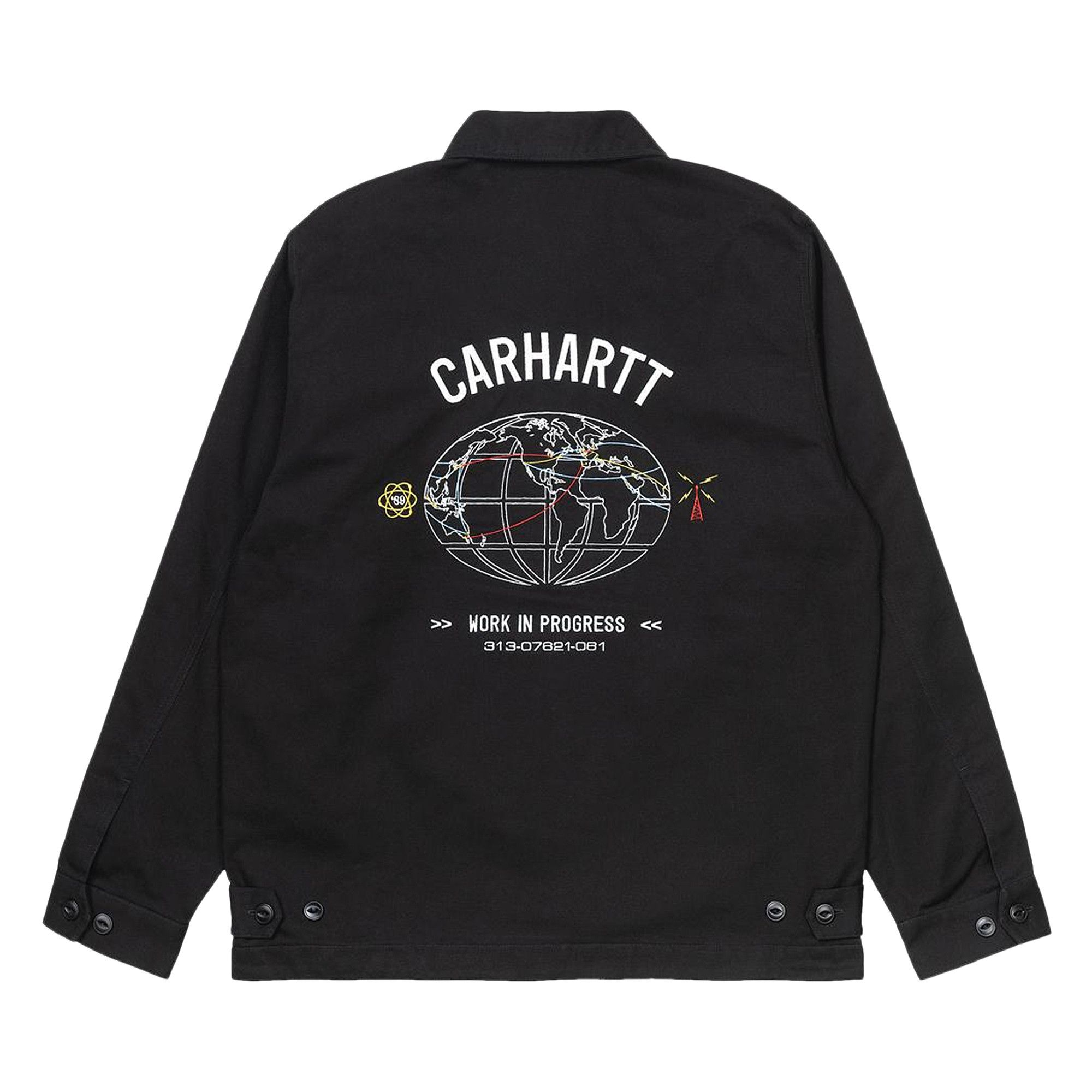 ジャケット・アウター Carhartt WIP Cartograph Jacket Buy Carhartt WIP Cartograph Jacket 'Black' - I028824 BLAC | GOAT