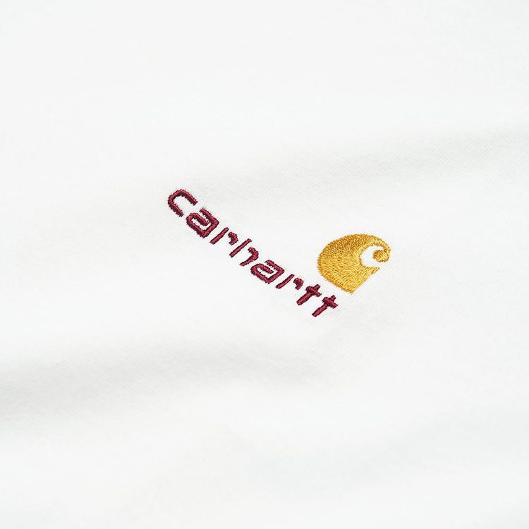 Carhartt WIP American Script T Shirt White