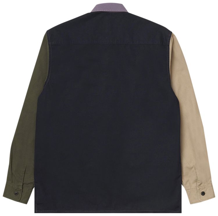 Carhartt WIP Valiant 4 Long Sleeve Shirt Provence Rinsed