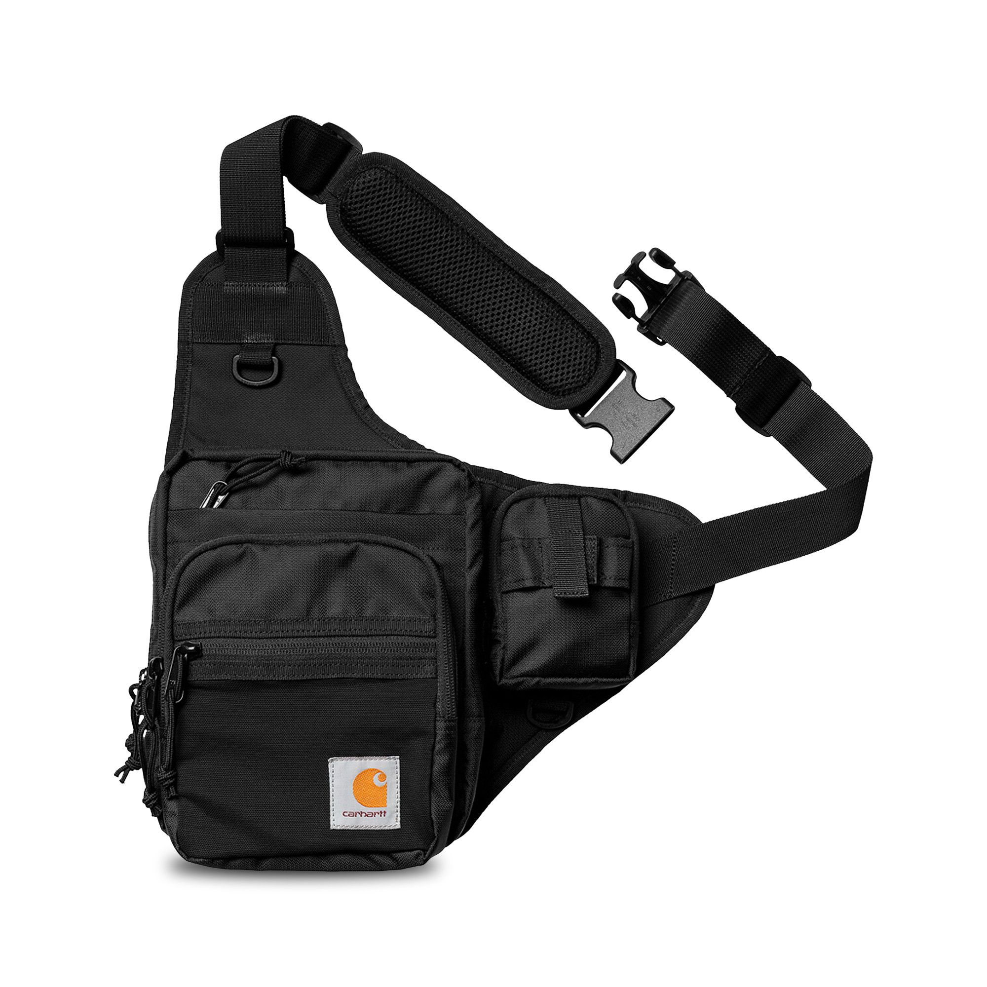 Buy Carhartt WIP Delta Shoulder Bag Black I027539 BLAC GOAT CA