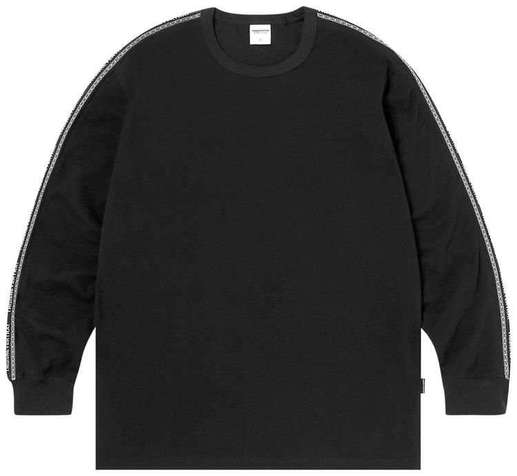 thisisneverthat Taped Long Sleeve Top Black