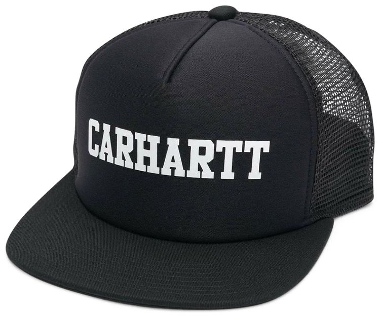 Carhartt WIP College Trucker Cap BlackWhite