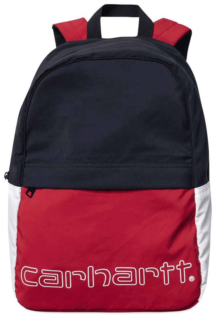 Carhartt WIP Terrace Drawstring Bag CardinalDark NavyWhite