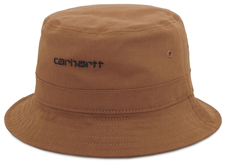 Carhartt WIP Script Bucket Hat Hamilton BrownWhite