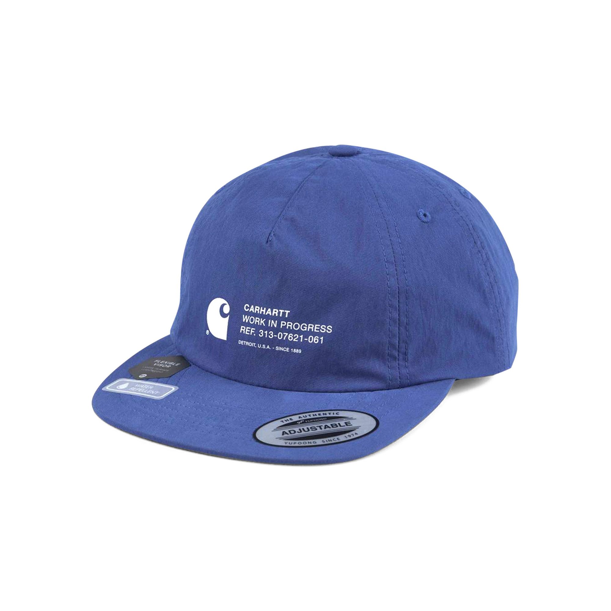 Buy Carhartt WIP Coleman Cap Metro Blue White I026369 METR GOAT