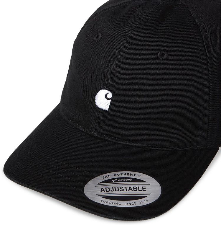 Carhartt WIP Madison Logo Cap BlackWhite