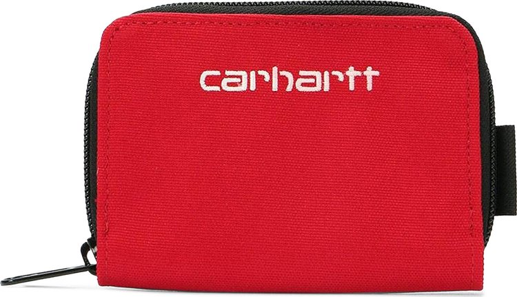 Carhartt WIP Payton Midi Wallet 'Cardinal/White'