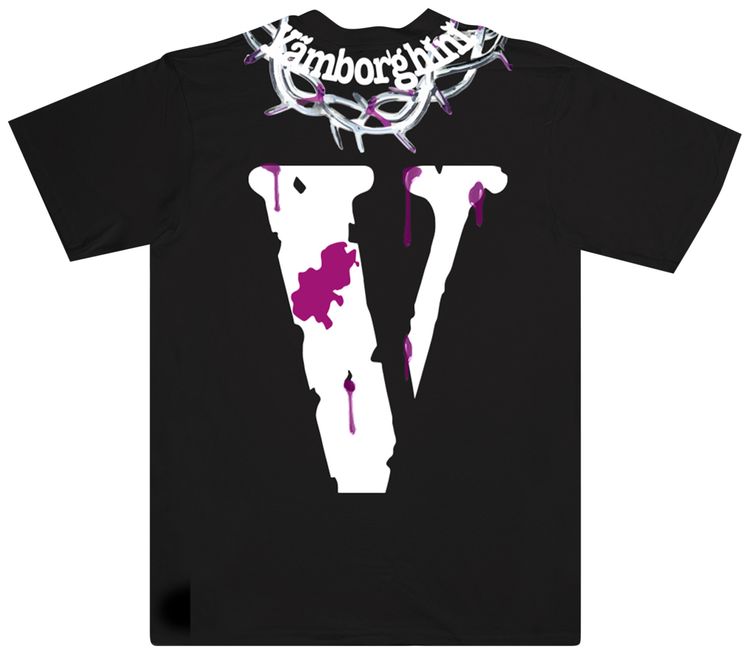 Vlone x Yams Day Jesus Piece T Shirt Black